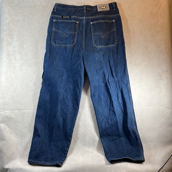 Mens size 38x32 Wu wear jeans (021) - Picture 4 of 5